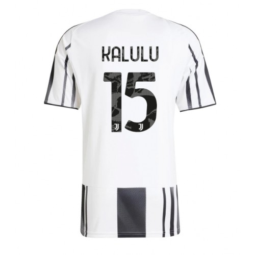 Maglia Calcio Juventus Pierre Kalulu #15 Prima Divisa 2025-26 Manica Corta